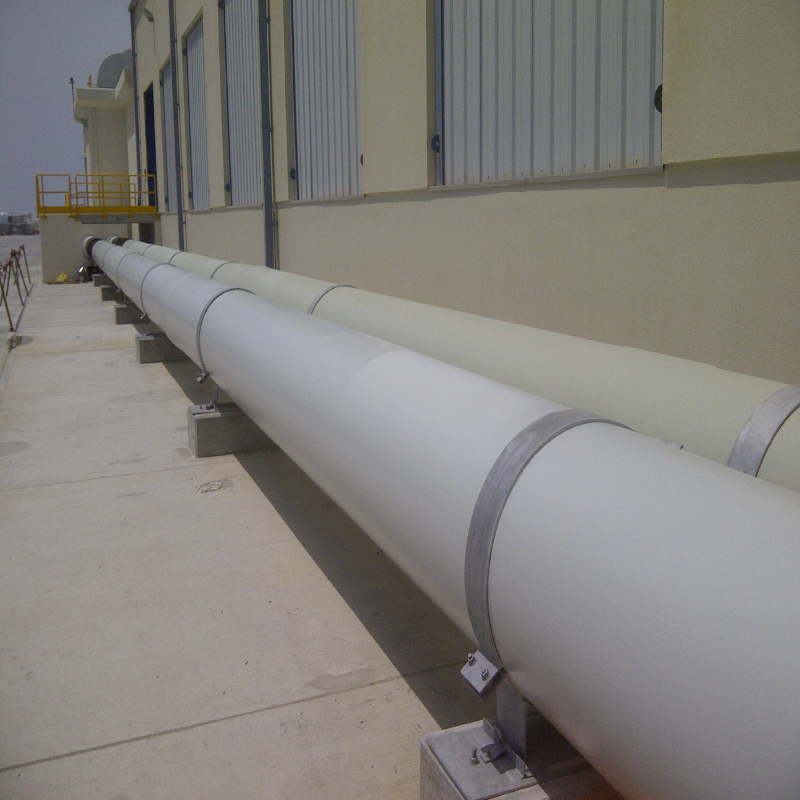 GRP Preinsulated Pipes for District Cooling
